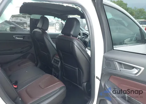 2021 Ford Edge Titanium from USA, damaged, VIN 2FMPK4K96MBA18546